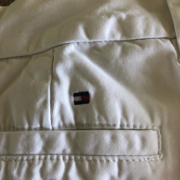 WHITE TOMMY HILFIGER SHORTS size 10 - Picture 2 of 4